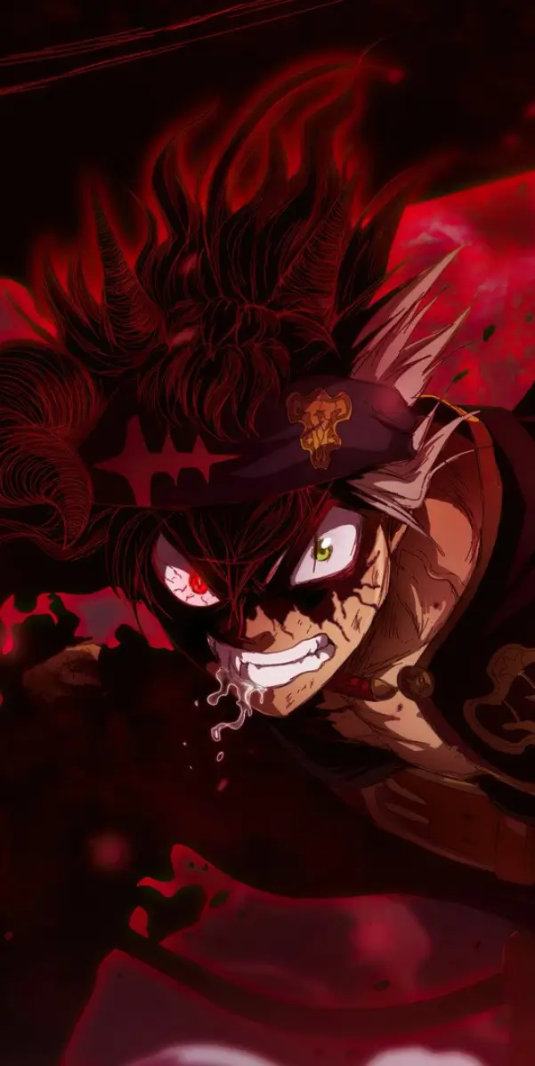 Black Clover wallpaper 4k