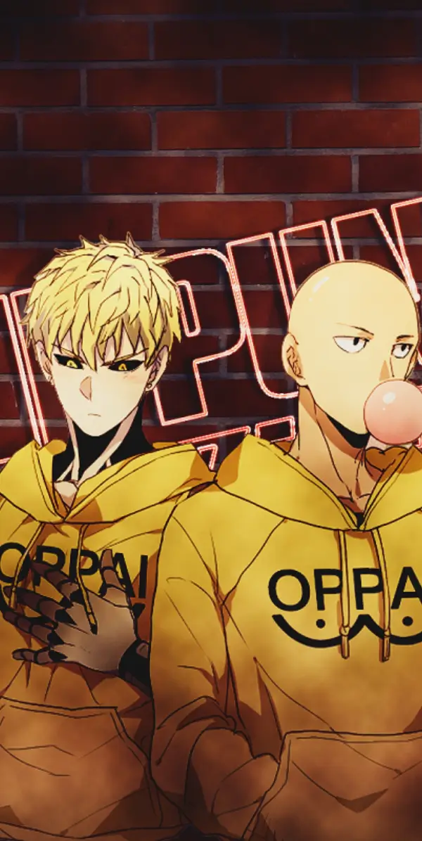 One punch man wallpaper 4k